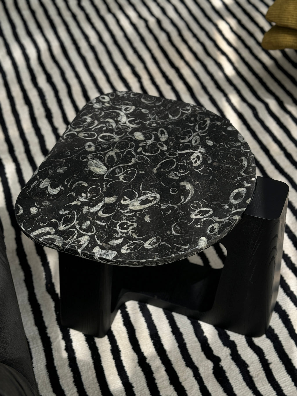 Seashell side table