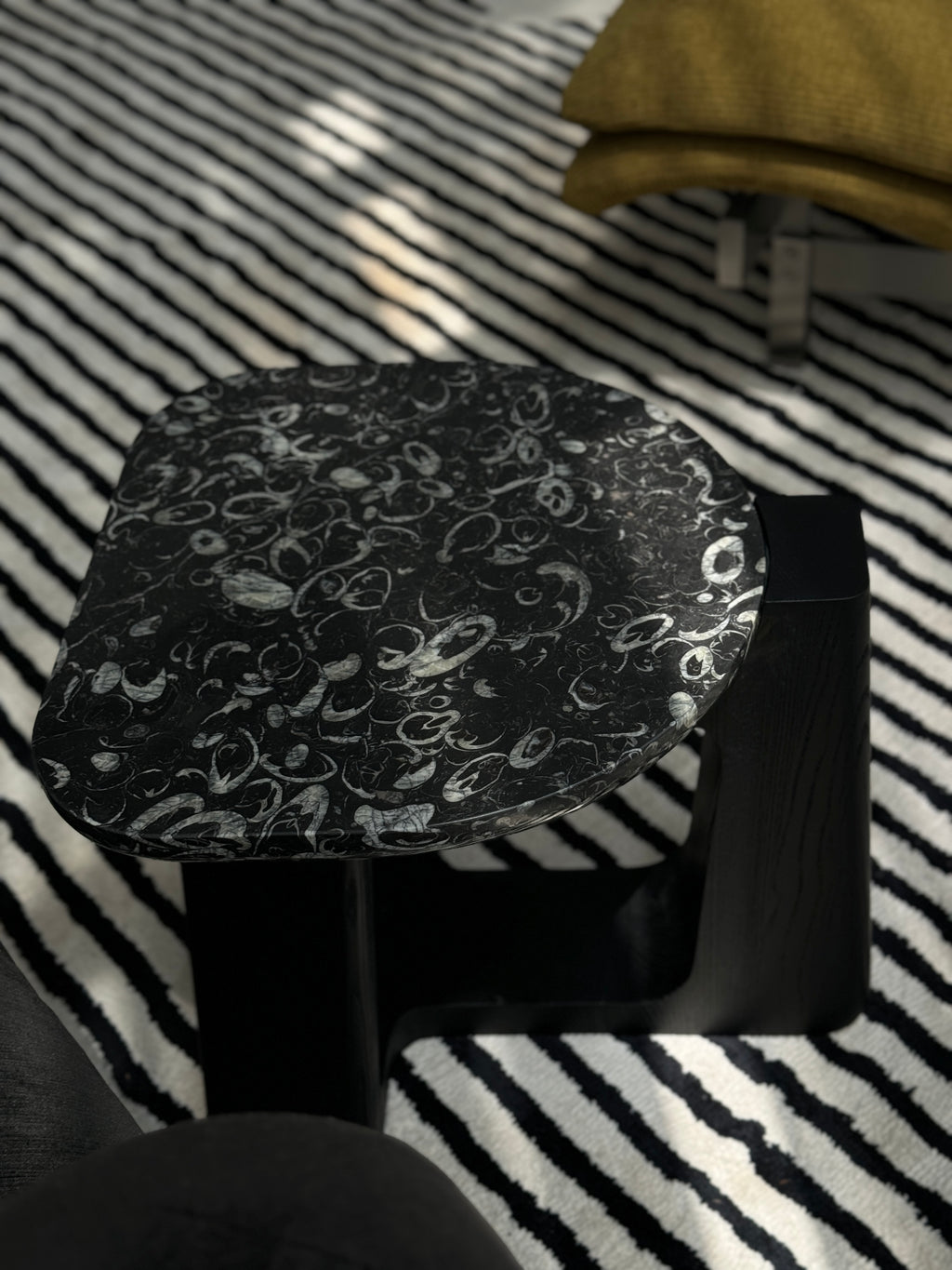 Seashell side table